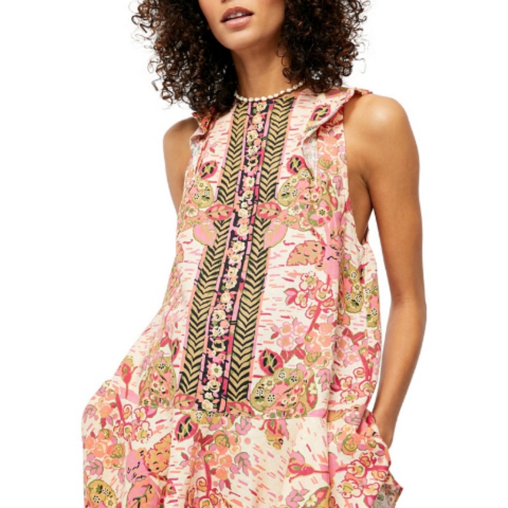 Free people short sleeve blouse